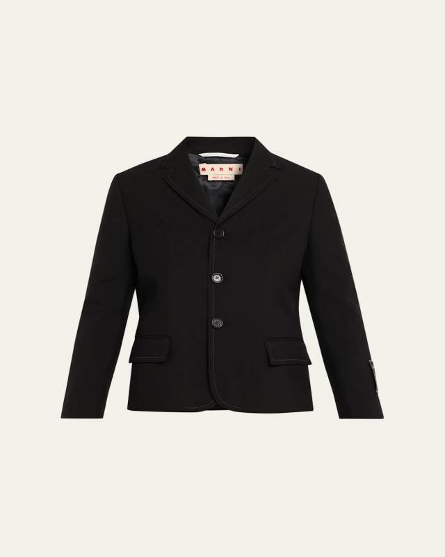 Single-Breasted Baby Simple Chest Jacket